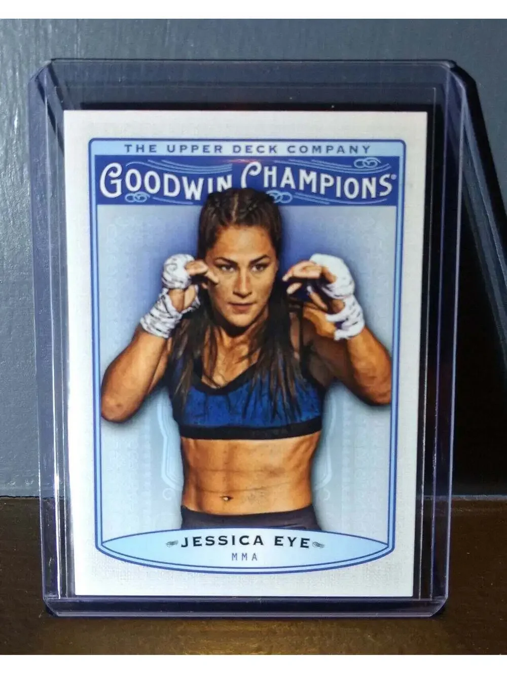 2019 Upper Deck Goodwin Champions Jessica Eye #6 Mixed Martial Arts Card